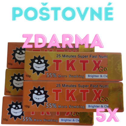 Umrtvovací krém na tetování – TKTX 55% Gold
