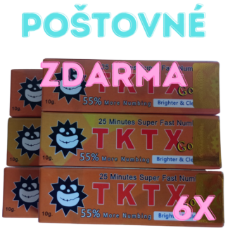 Umrtvovací krém na tetování – TKTX 55% Gold