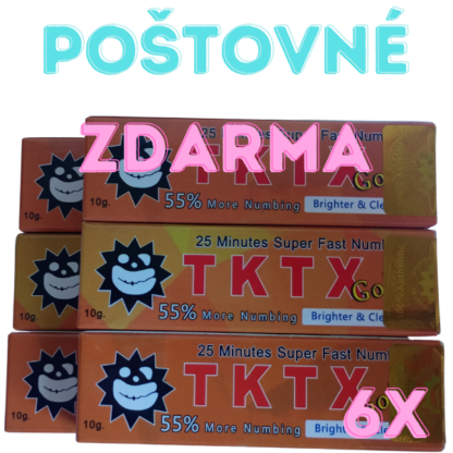 Umrtvovací krém na tetování – TKTX 55% Gold