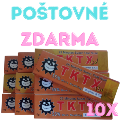 Umrtvovací krém na tetování – TKTX 55% Gold