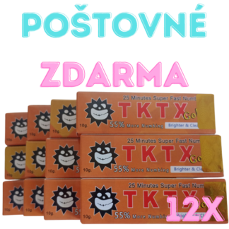 Umrtvovací krém na tetování – TKTX 55% Gold