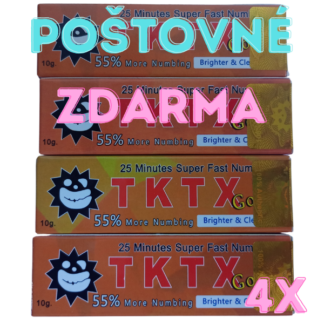 Umrtvovací krém na tetování – TKTX 55% Gold