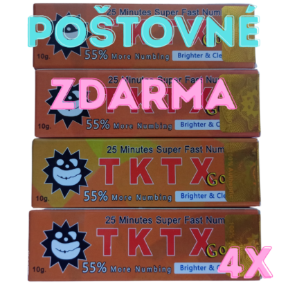 Umrtvovací krém na tetování – TKTX 55% Gold