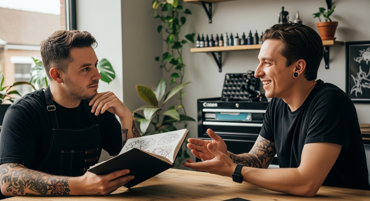 tetování studio konzultace