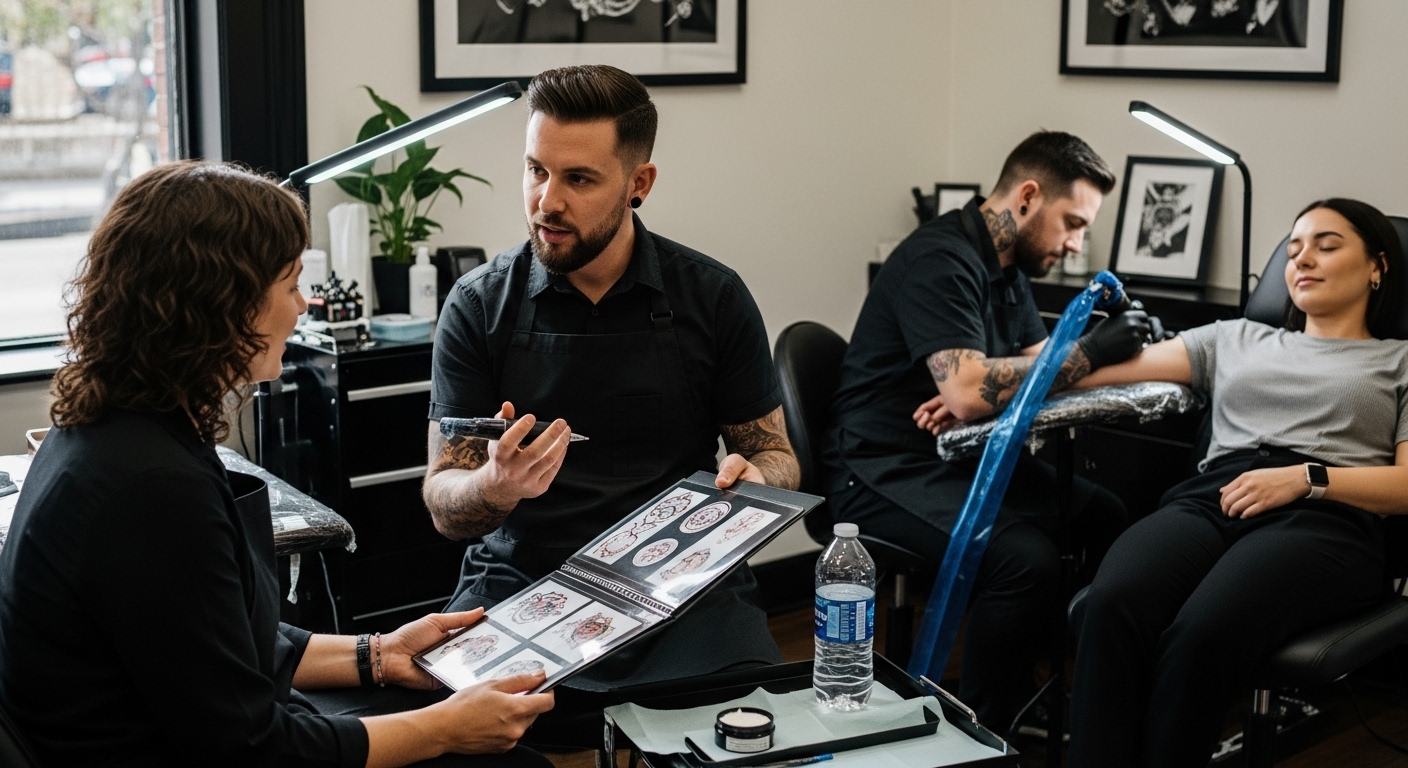 tattoo studio best practices consultation