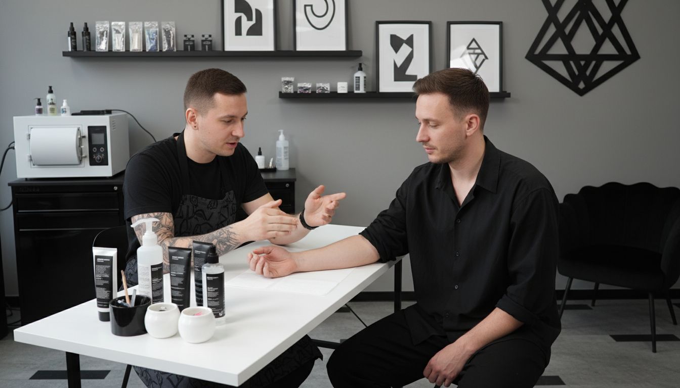 tetovací studio anestetikum