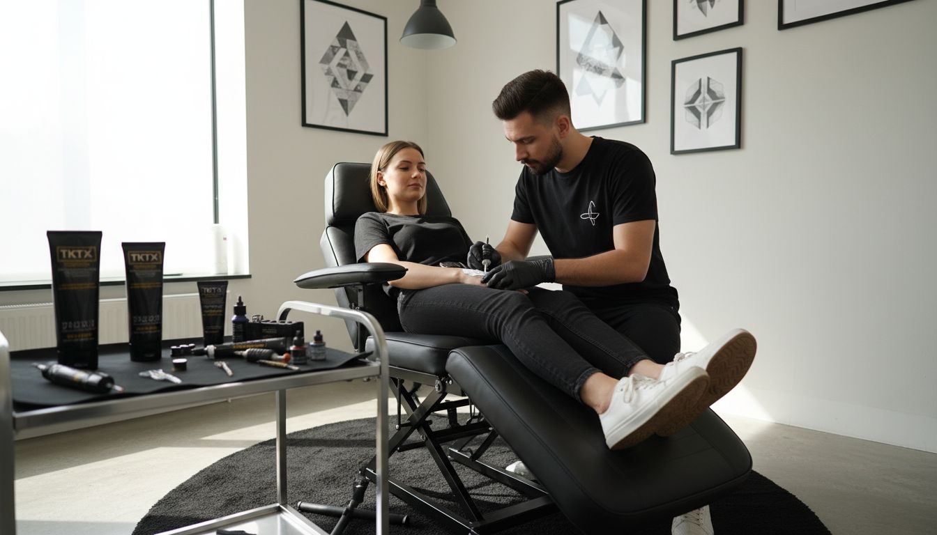 tetování s anestetikem