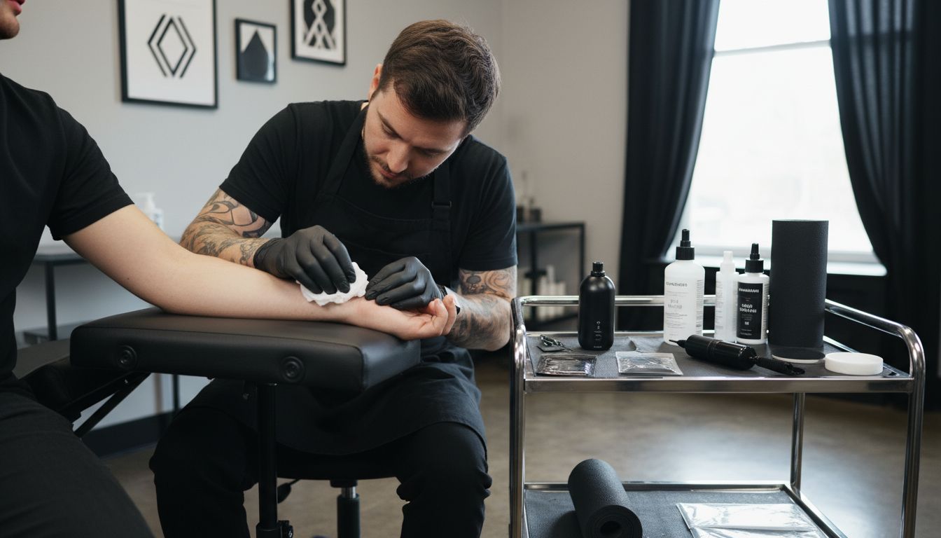 tattoo hygiene preparation