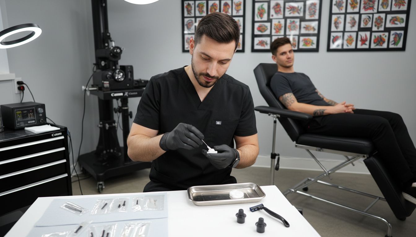 moderní tetovací studio