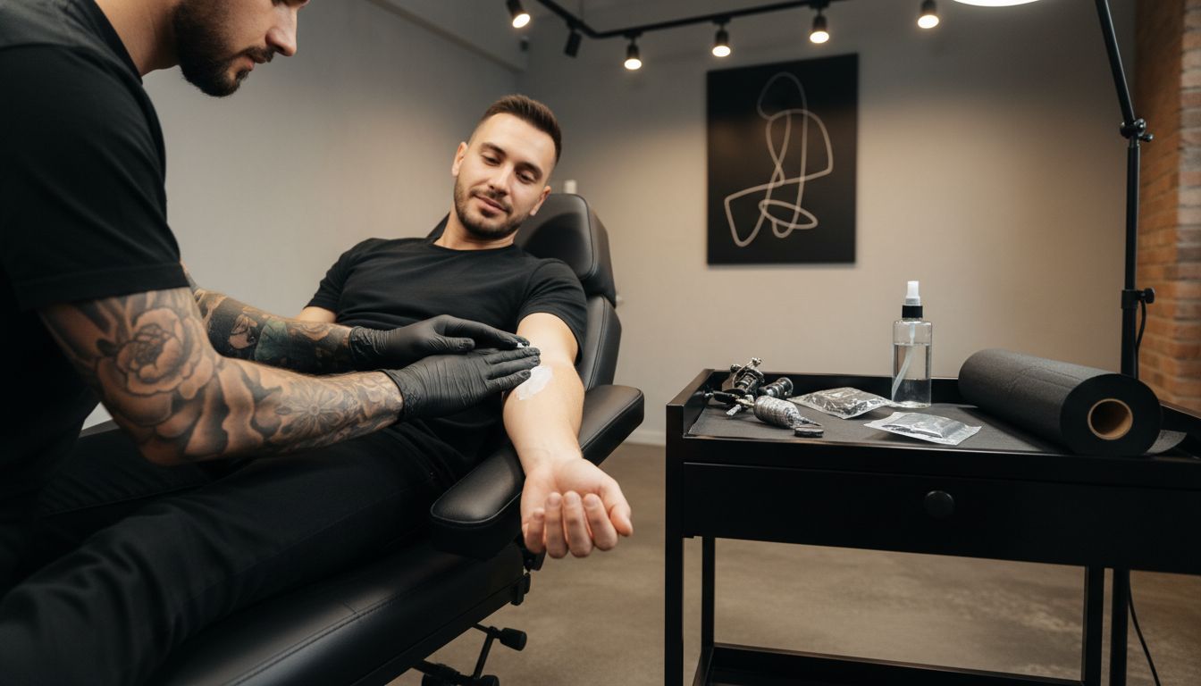 tetovací studio anestetikum