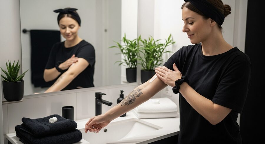 výhody používání krémů před tetováním