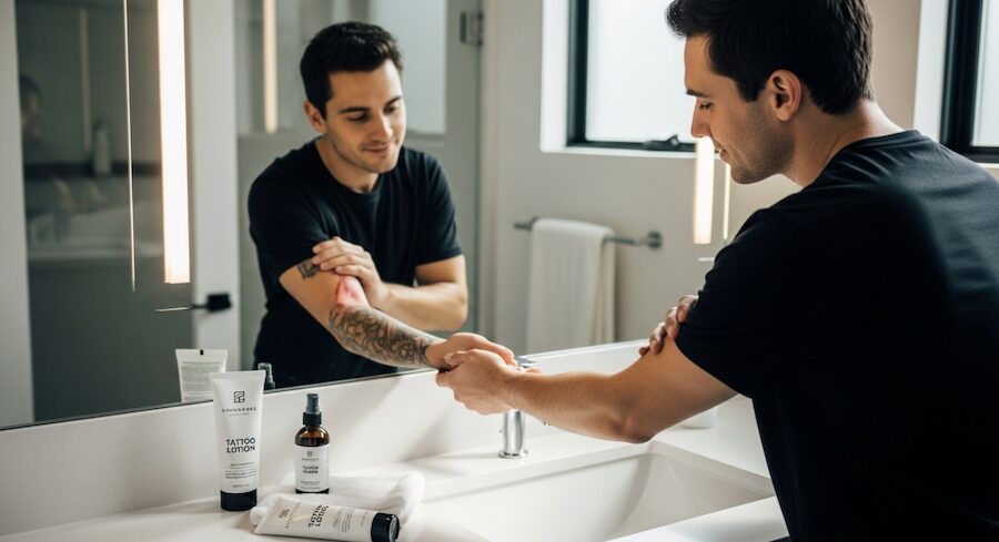 vliv krému na bolest při tetování