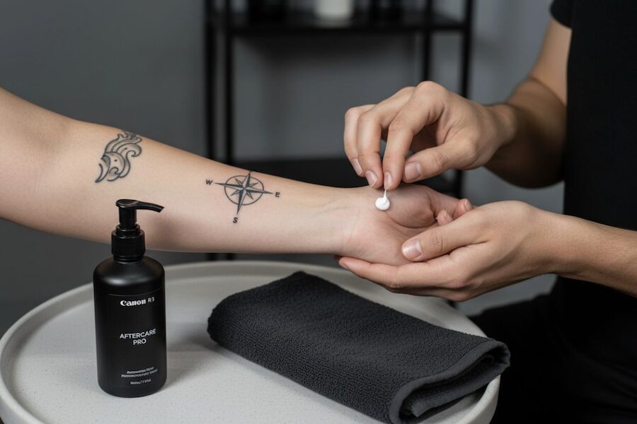 jak naplánovat tetovací sezení bez bolesti