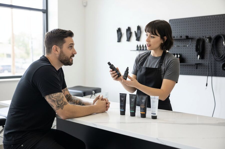 typy krémů před tetováním