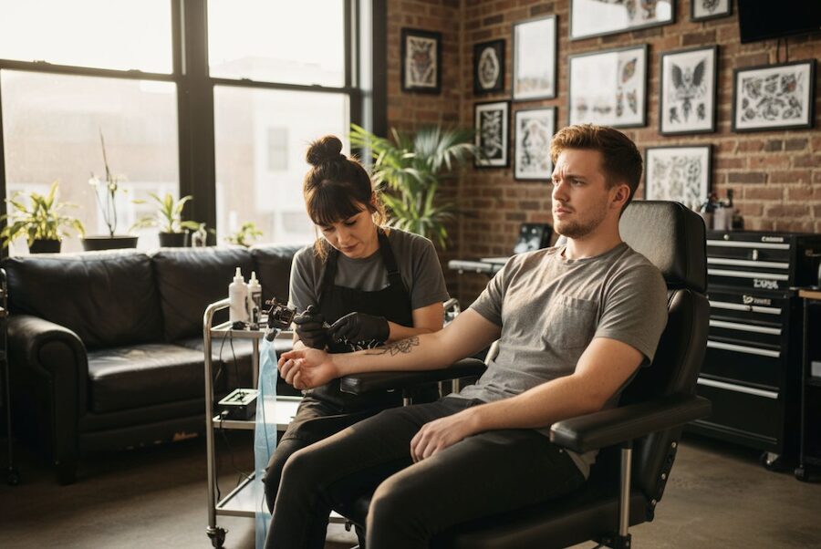 co je bolest při tetování