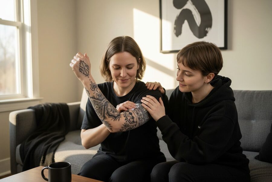 co je bolest při tetování