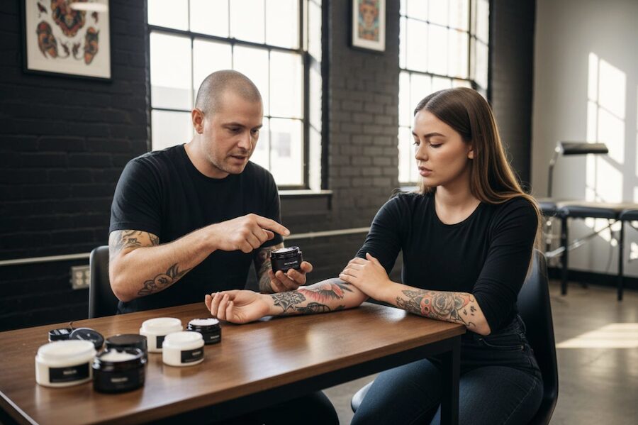 nejlepší krémy na tetování