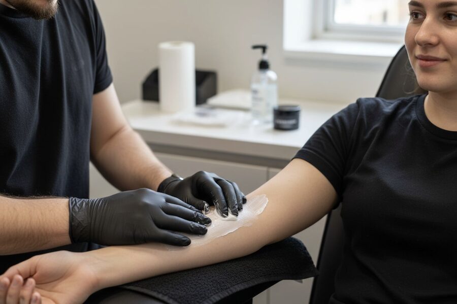 jak funguje znecitlivující krém na tetování