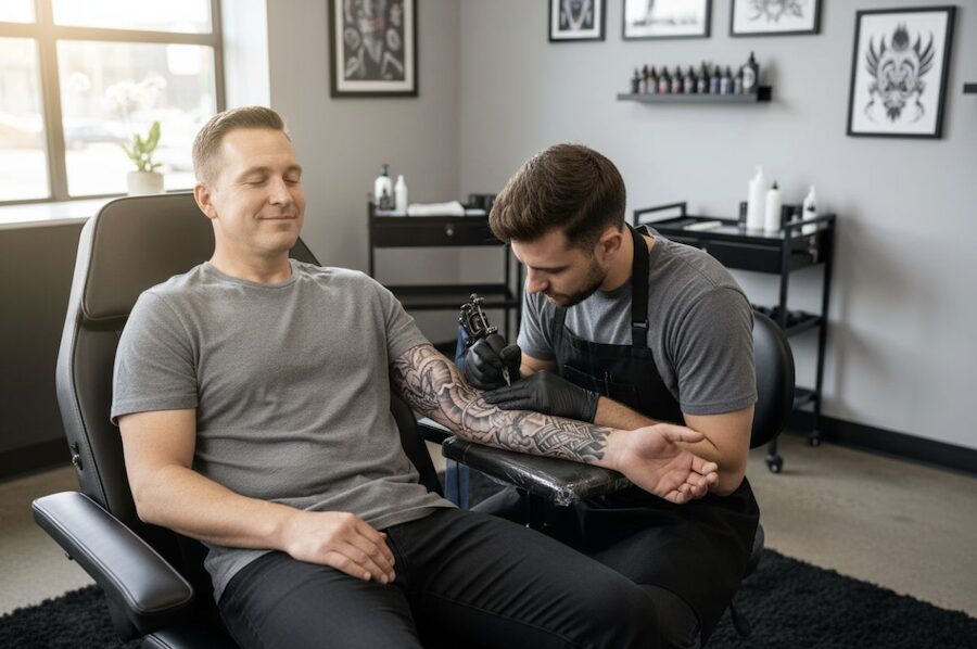 význam znecitlivění v tetovacím průmyslu