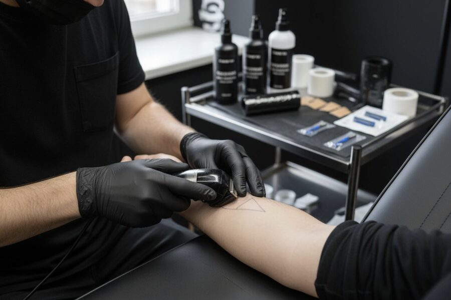 co je depilace před tetováním