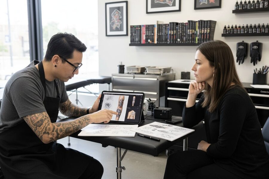 význam konzultace před tetováním