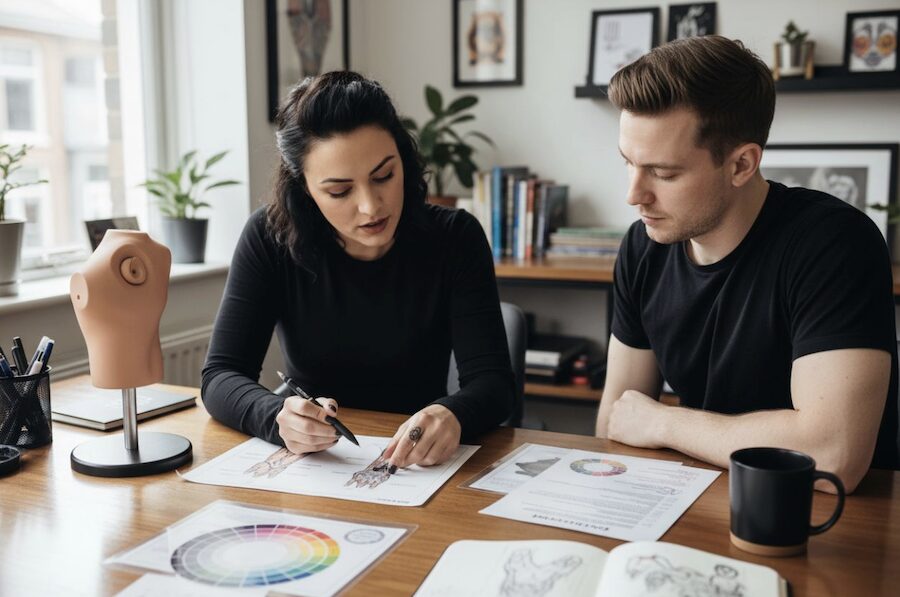 význam konzultace před tetováním