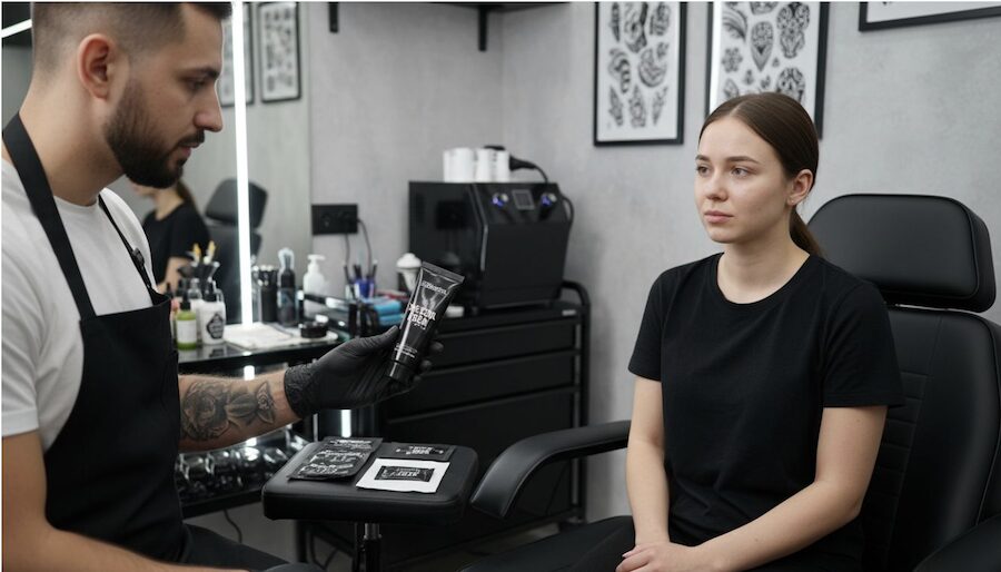 proč používat krém před tetováním 