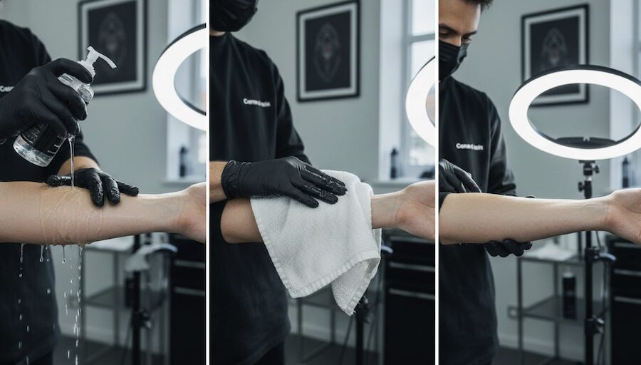 krok za krokem znecitlivění na tetování