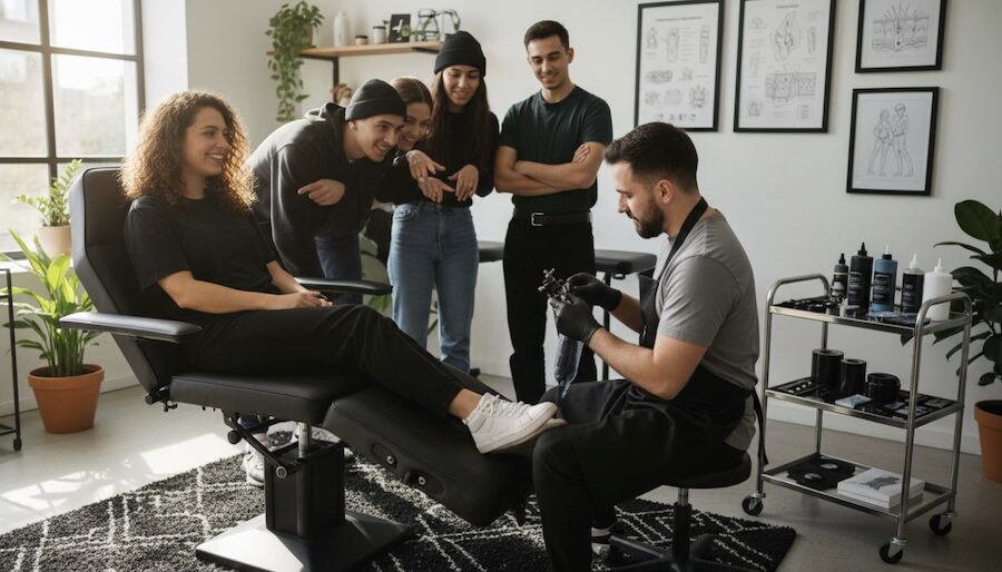 mýty o bolesti při tetování